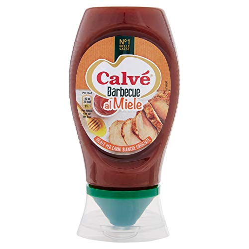 Calvé - Salsa Barbecue, al Miele - 250 ml - [confezione da 8]