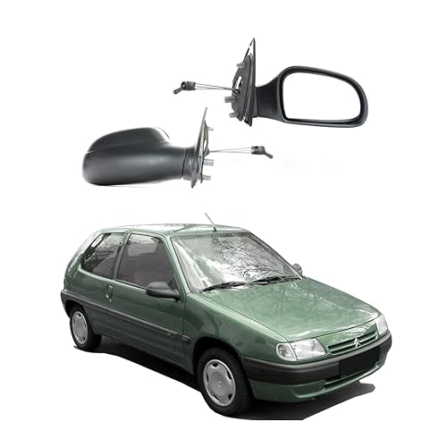 CG94 Specchietto Retrovisore Meccanico per auto CITRO-EN Saxo - Calotta Nera
