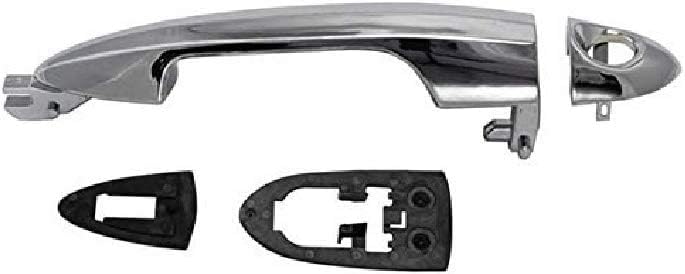 CG94 - Maniglia Esterna Anteriore per Alfa@Rom!eo Giulietta 2010, MiTo 2008, Lanc!ia Y 2011 | Cromata | Sinistra | Ricambio Compatibile, Codice OEM 156099957