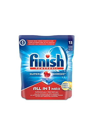 Finish Tutto in Uno Max Detergente, 13 Tabs, 242 gr