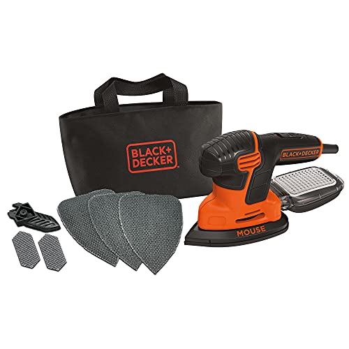 BLACK+DECKER BEW230BC-QS Levigatrice Mouse Multifunzione 55W V2019