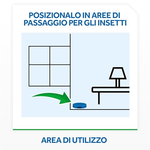 Raid Esca Scarafaggi Insetticida Inodore, Efficace fino a 3 Mesi, Area di Utilizzo Interno/Esterno