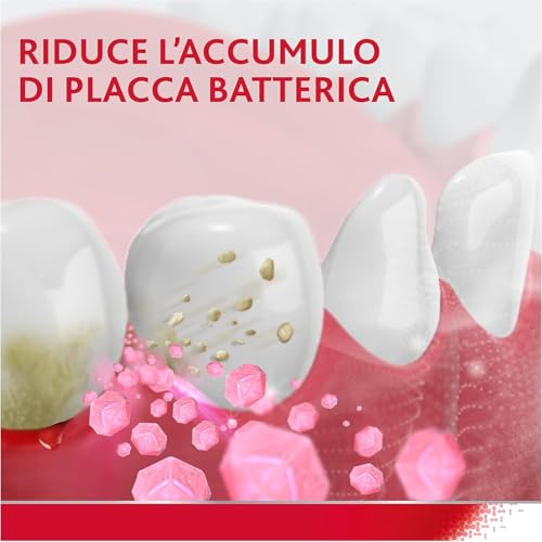 Parodontax Dentifricio Whitening, Sbiancante, per Gengive Sane e denti Forti, Uso Quotidiano, Gusto migliorato, 75ml