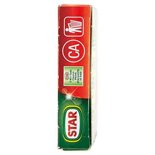 Star - Dado Classico, Ricco di Sapore, Verdure e Olio Extravergine d'Oliva - 6 confezioni da 10 dadi [60 dadi]