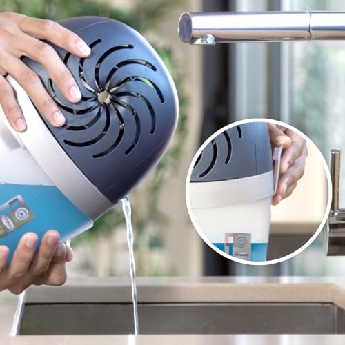 Ariasana Aero 360° Assorbiumidità Antiodore 2in1 Deumidificatore in Plastica Riciclata Non Elettrico Previene Condensa Muffa