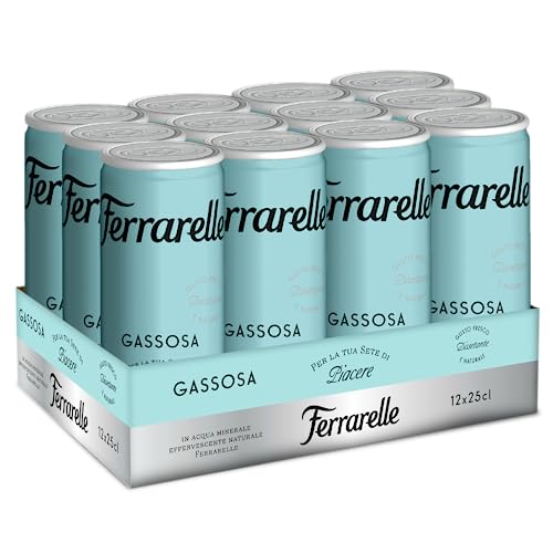 Ferrarelle Gassosa, 12 lattine x 0.250L