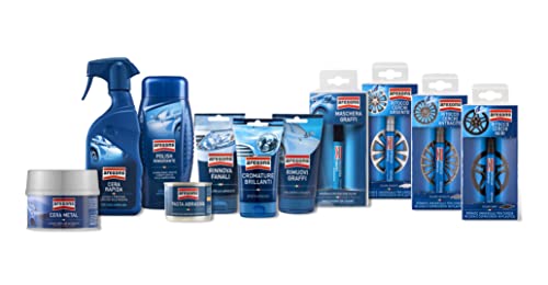 AREXONS Cura Auto, Cera Rapida Lucidante Protettivo Spray, Trattamento Auto con Azione Lucidante e Protettiva, Previene l'Invecchiamento, Non Sbianca