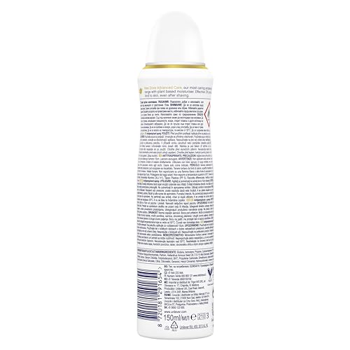 Dove Deodorante Spray Advanced Care Go Fresh Cetriolo e Té Verde, con Formula Idratante e Delicata sulla Pelle, Senza Alcol, Pelle Asciutta Fino a 72 Ore, Deodorante Uomo e Donna, 6 Pezzi da 150ml