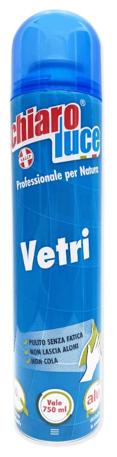 Set 6 CHIARO LUCE Vetri Spray 300 ml Detergenti Casa