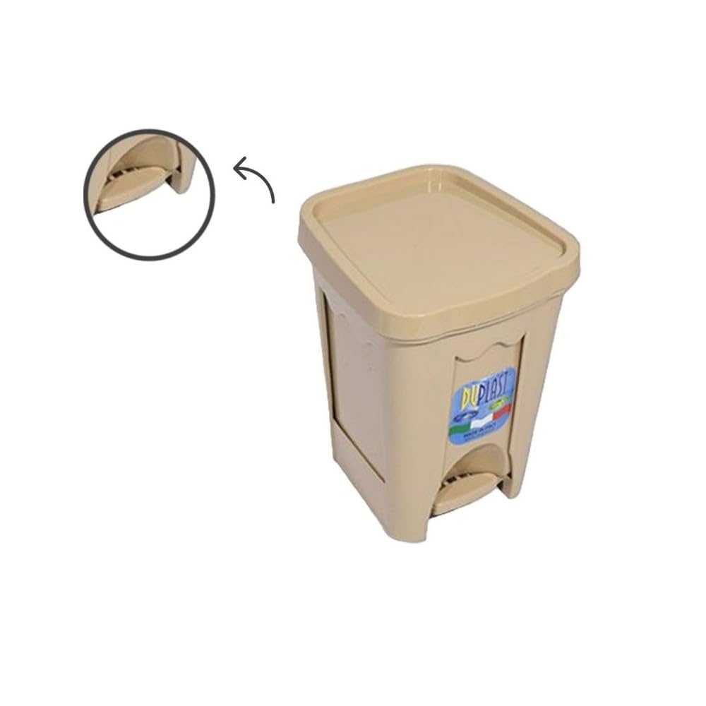 Duplast DUP257 Pattumiera Margherita, Multicolore