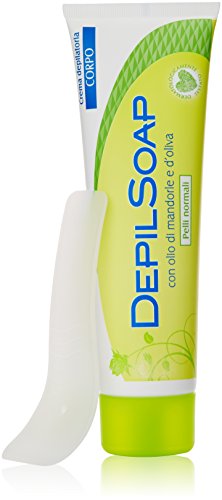 DepilSoap - Crema Depilatoria Corpo, Pelli Normali - 150 ml - confezione da 6, 6 unità, 6