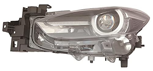 FARO DEPO FULL LED C/MOT. ELETTRICO PARABOLA NERA MAZ DA 3-03/'17>12/'18 - DX