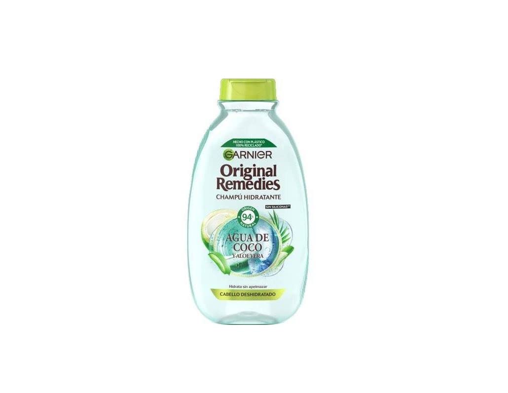 Garnier Original Remedies Agua De Coco Y Aloe Vera Champú Hidratante 300 Ml