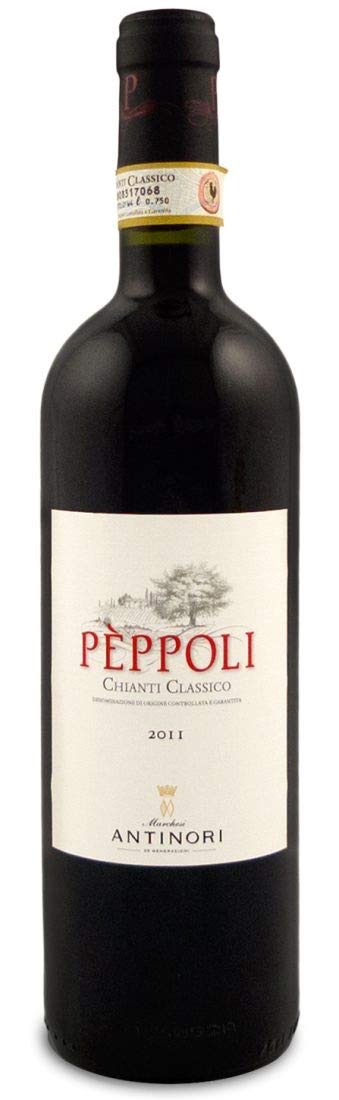 Marchesi Antinori Vino Peppoli Chianti Classico - 6 bottiglie da 750 ml