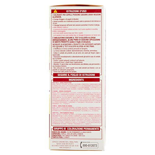 l'Oréal Paris Excellence Crema Colorante Triplo Trattamento Avanzato, 9 Biondo Chiarissimo - 1 Pacco
