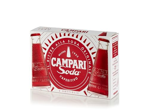 Campari Soda, Aperitivo all'arancia - Confezione da 5 x 98 ml