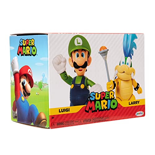Nintendo 410634 Action Figures, Fire Mario contro Magikoopa
