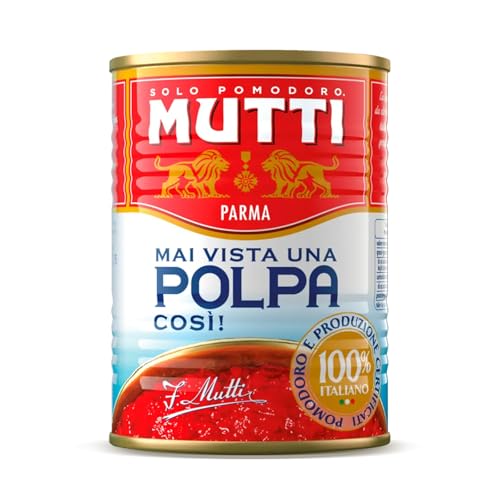 MUTTI - Polpa di Pomodro, 400g, Confezione da 6 unità
