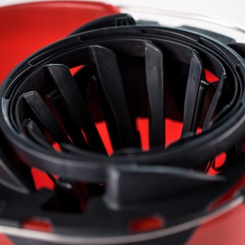 Vileda 10511 SuperMocio Secchio con Powerpress, per strizzare il mocio in modo semplice ed efficiente, senza piegare, non bagnato