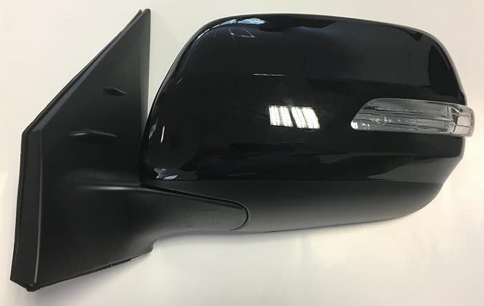 CG94 RETROVISORE Elettrico C/FANALINO Sinistra [Lato Guida] per Auto: Land Cruiser FJ 200 V8 - Calotta Nera VERNICIABILE