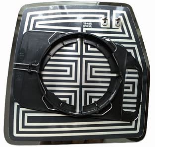 CG94 PIASTRA SPECCHIO TERMICA- VETRO CURVO - Posizione Destro [Lato Passeggero] Per Auto: JUMPY