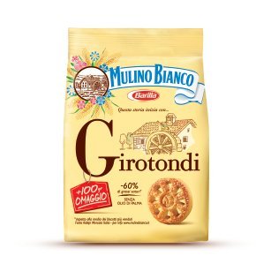 Mulino Bianco: Frollini "Girotondi" con chicchi di canna da zucchero - 350 g Confezione da 2 [Importazione Italiana]