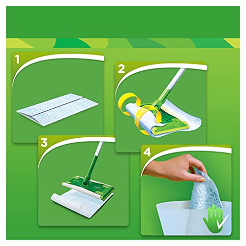 Swiffer Dry Panni Cattura Polvere 96 RIC DRY XXL