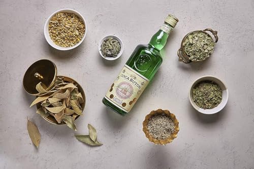 Coca Buton 70cl – Liquore a base di foglie di coca ed erbe aromatiche. 36,5% vol.