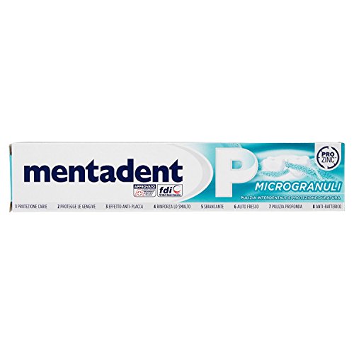 Mentadent Dentifricio Microgranuli, 75ml