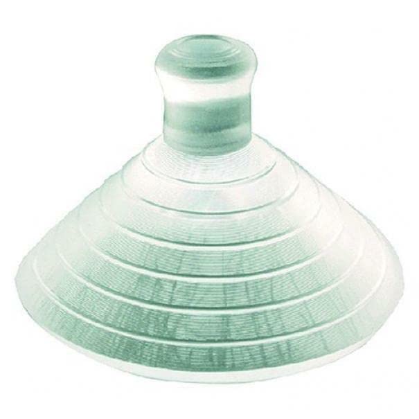 Koncreto Ventosa Trasparente Per Ripiani Mm.25 Pz 8 In Plastica Trasparente.