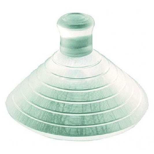 Koncreto Ventosa Trasparente Per Ripiani Mm.30 Pz 6 In Plastica Trasparente.