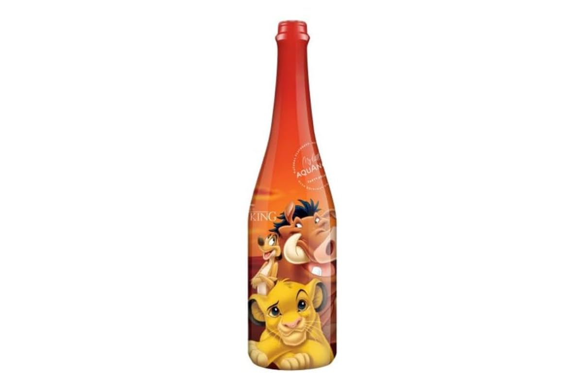 CG94 - Confezione in scatola Global Dream | Spumante Analcolico - THE LION KING Party Drink gusto uva 750ml Iderale per tutte le feste