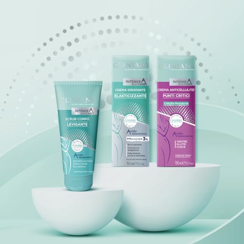 Clinians Crema Anticellulite Ventre Glutei Cosce, 150ml