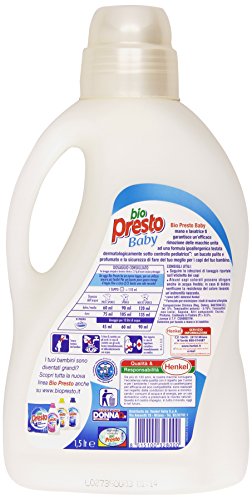 Bio prestobaby, Detersivo a Mano e lavadora1500ml – [Confezione da 3]