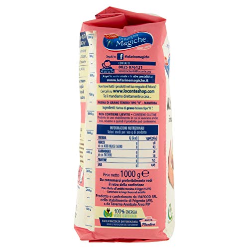 Le Farine Magiche - Manitoba, Farina - 5 pezzi da 1 kg [5 kg]