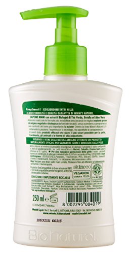 Winni's Naturel Sapone Liquido Thè Verde, ml. 250