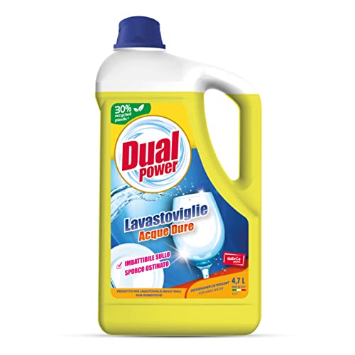 Dual Power Detergente Alcalino HACCP - Igienizzante per Lavastoviglie Industriali con Dosaggio Automatico