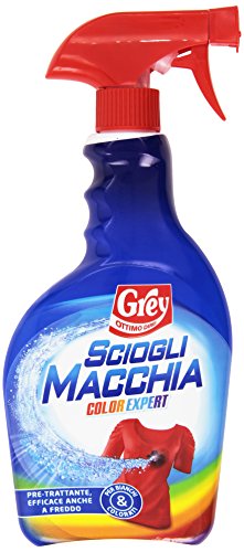 Grey Sciogli Macchia Pre-Trattante per Bianchi e Colorati, 500 ml