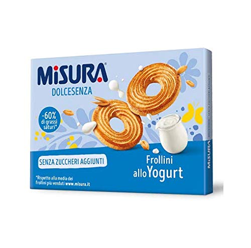 Misura Delizia Biscotti Con Yogurt 400G (Confezione da 4)
