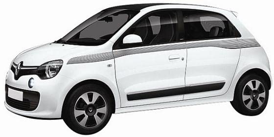 CG94 CALOTTA CROMATA [Lato Passegero] Per Auto: TWINGO 2014 - FORFOUR 2014 - FORTWO 2014 CROMATA DX