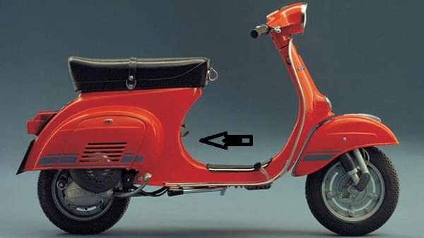 CG94 Asta Rubinetto Benzina Compatibile Vespa 50-90-125, Primavera ET3