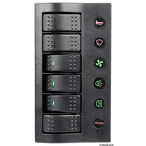 OSCULATI Pannello Elettrico PCP Compact 4 interruttori