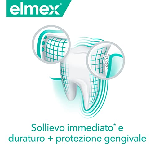 elmex Dentifricio Sensitive Professional Ripara e Previene denti sensibili 75 ml | Trattamento Per Denti Sensibili | Sollievo immediato dal dolore* | Previene la recessione gengivale