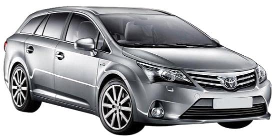 CG94 - Piastra Specchio | Compatibile Per Auto Avensis 2003 - Avensis Verso 2003 - Rav 4 2000 - Corolla Verso 2004 Termica DX