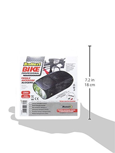 Bottari 96318 Fanale Anteriore Alogeno per Biciclette