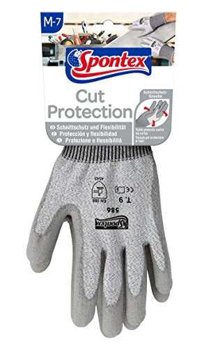 Spontex Cut Guanti Protection, del lavoro con elevata protezione per protezione efficace contro bordi taglienti, 1 paio