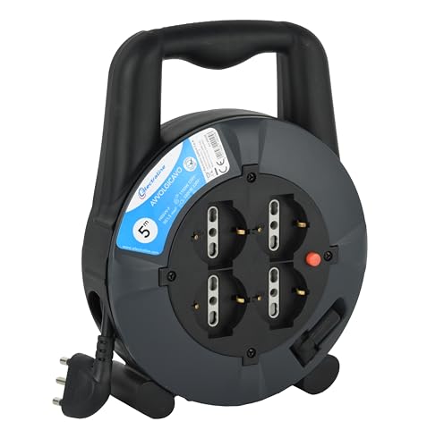 Electraline Prolunga Elettrica con Avvolgicavo