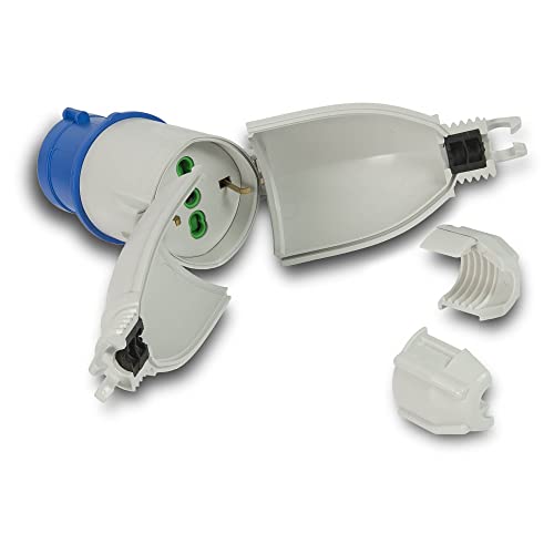 FANTON 73020 Adattatore industriale OPTIMUS da spina 2P+T a 1 presa CEE 2P+T 16A 220V