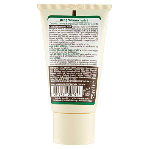 Kaloderma - Rigenera Nutre, Crema per Mani Secche , 75 ml - [confezione da 12]