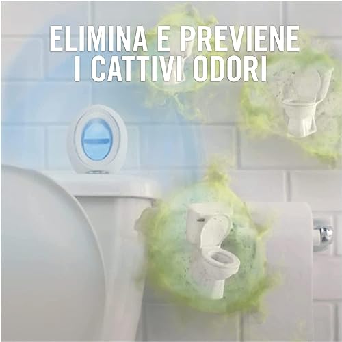 Ambi Pur Bagno, Profumatore Per Ambienti Ad Azione Continua Eliminazione E Prevenzione Degli Odori